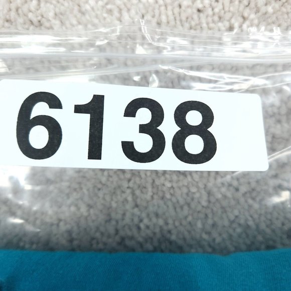 Nike Tee Shirt Men's XXL 2X Blue Long Sleeve Crew Neck Athletic Cut Logo - Picture 7 of 7